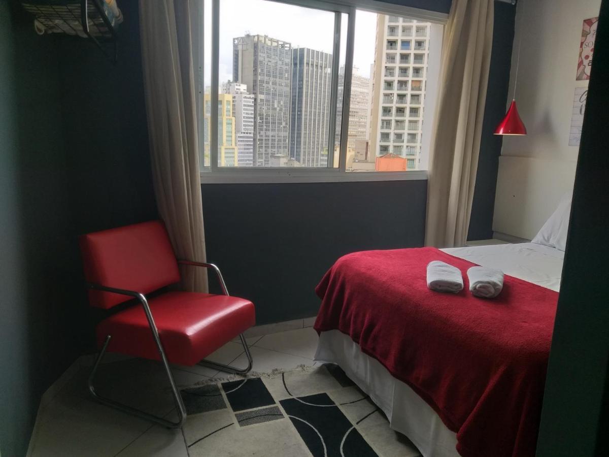 Apartamento Bem Localizado Centro De Sp Daire Sao Paulo Dış mekan fotoğraf